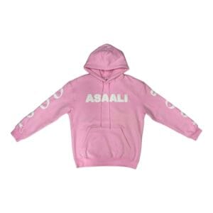 Asaali Pullover Pink Hoodie