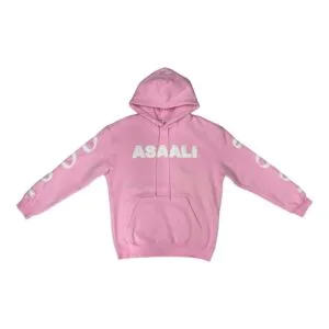 Asaali Pullover Pink Hoodie