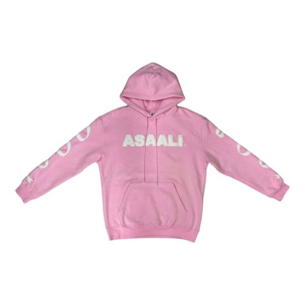 Asaali Pullover Pink Hoodie