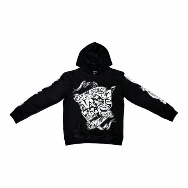 Asaali Pullover black Hoodie