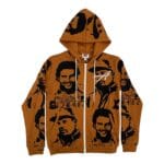 Asaali FW24 Cartel Hoodies – Light Brown
