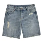 Asaali Ribbon Shorts Blue