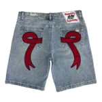 Asaali Ribbon Shorts Red