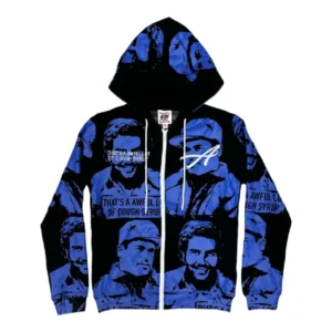 Asaali Cartel Blue Hoodie