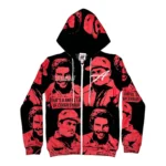 Asaali Cartel Red Hoodie