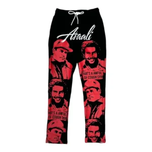 Asaali Cartel Sweatpants Red