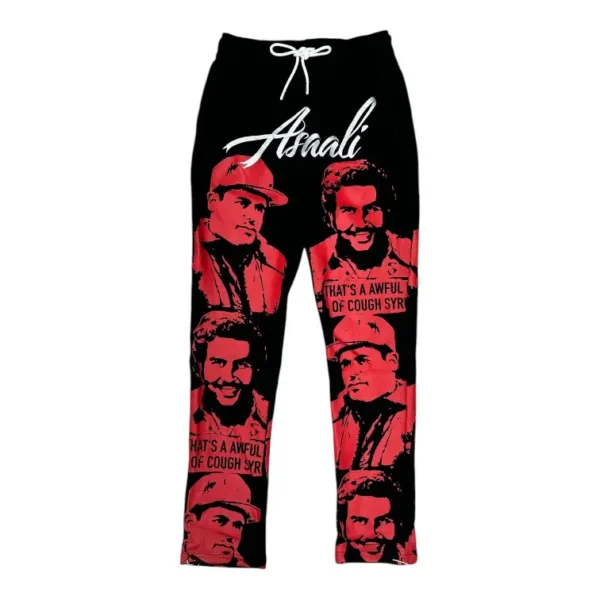 Asaali Cartel Sweatpants Red