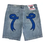 Asaali Ribbon Shorts Blue