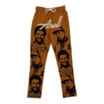 Asaali Sweatpants Light Brown