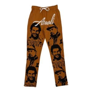 Asaali Sweatpants Light Brown