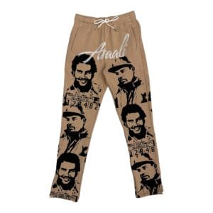 Asaali Cartel Sweatpants – Beige