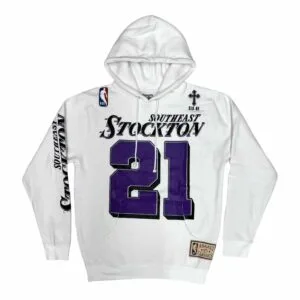 Asaali Pullover White Hoodie