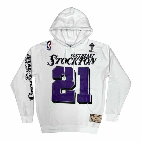 Asaali Pullover White Hoodie
