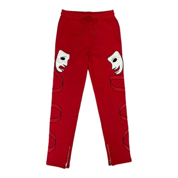 Asaali Later Sweatpants red